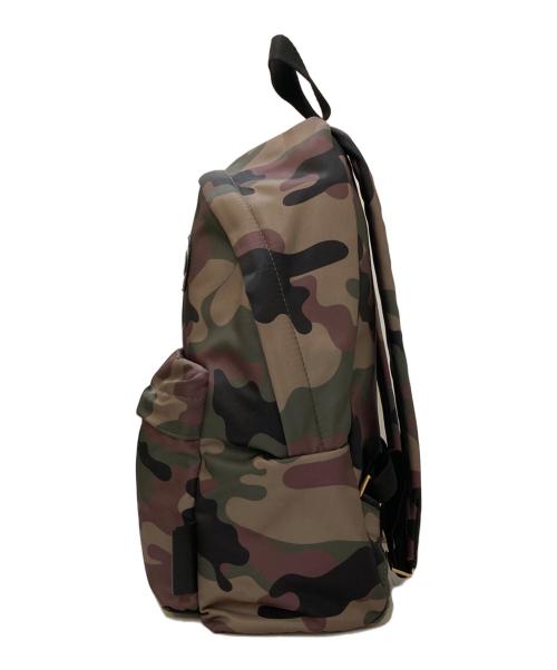 ANYA HINDMARCH（アニヤ・ハインドマーチ）ANYA HINDMARCH (アニヤハインドマーチ) BACK PACK EYES カモフラ リュックサック グリーンの古着・服飾アイテム