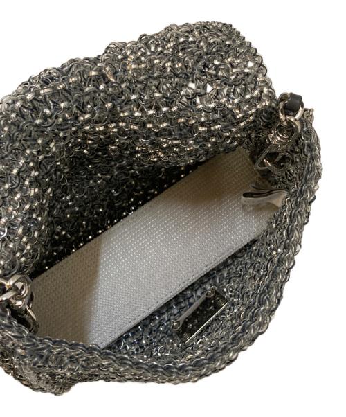 ANTEPRIMA（アンテプリマ）ANTEPRIMA (アンテプリマ) ルッケット II スモール ショルダーバッグ シルバーの古着・服飾アイテム