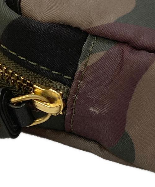 ANYA HINDMARCH（アニヤ・ハインドマーチ）ANYA HINDMARCH (アニヤハインドマーチ) earphones pouch イヤフォンポーチ カモフラ グリーンの古着・服飾アイテム