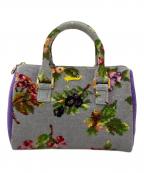 FEILER×MUVEILフェイラー×ミュベール）の古着「ノワルージュ バッグ ミニハンドバッグ」｜グレー