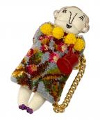 FEILER×MUVEILフェイラー×ミュベール）の古着「グランマチャーム キーホルダー」｜ブルー