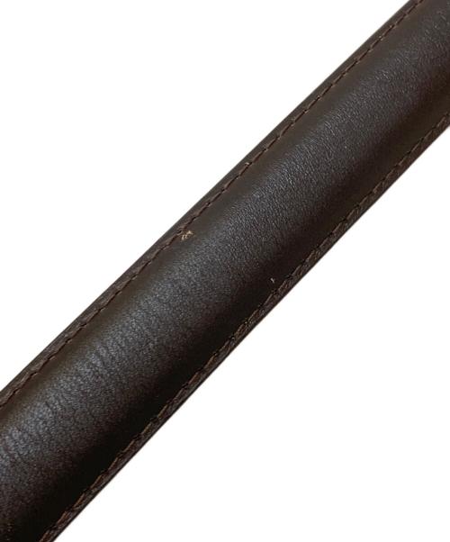 MACKINTOSH LONDON（マッキントッシュ ロンドン）MACKINTOSH LONDON (マッキントッシュ ロンドン) レザーベルト ブラウンの古着・服飾アイテム