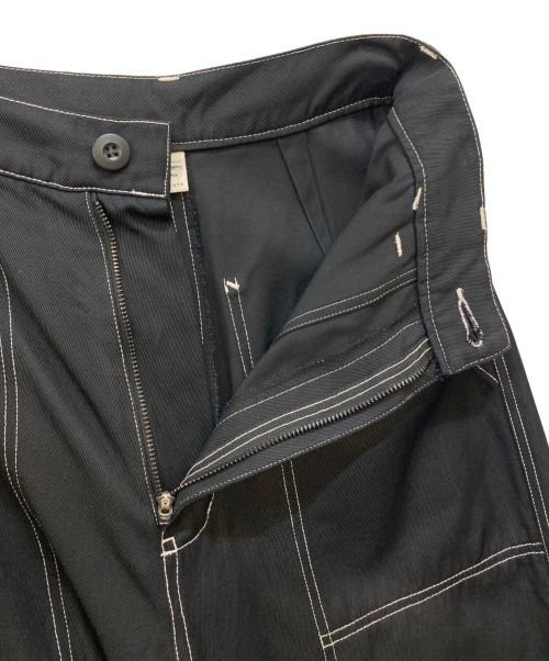 Ron Herman（ロンハーマン）Ron Herman (ロンハーマン) ワイドミリタリーパンツ ブラック サイズ:XSの古着・服飾アイテム