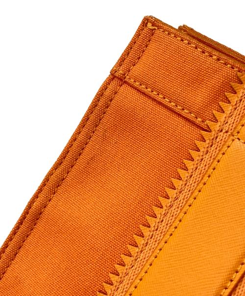 TORY BURCH（トリーバーチ）TORY BURCH (トリーバーチ) キャンバストートバッグ オレンジの古着・服飾アイテム