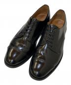 SANDERSサンダース）の古着「MILITARY DERBY SHOE」｜ブラック