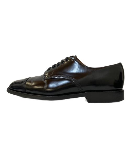 SANDERS（サンダース）SANDERS (サンダース) MILITARY DERBY SHOE ブラック サイズ:7 1/2の古着・服飾アイテム