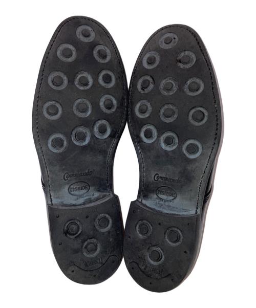 SANDERS（サンダース）SANDERS (サンダース) MILITARY DERBY SHOE ブラック サイズ:7 1/2の古着・服飾アイテム