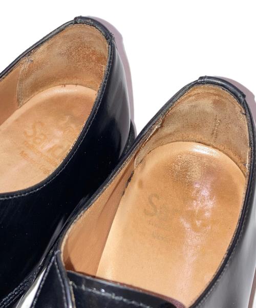 SANDERS（サンダース）SANDERS (サンダース) MILITARY DERBY SHOE ブラック サイズ:7 1/2の古着・服飾アイテム