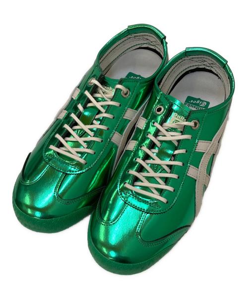 Onitsuka Tiger（オニツカタイガー）Onitsuka Tiger (オニツカタイガー) MEXICO 66 SD グリーン サイズ:25㎝の古着・服飾アイテム