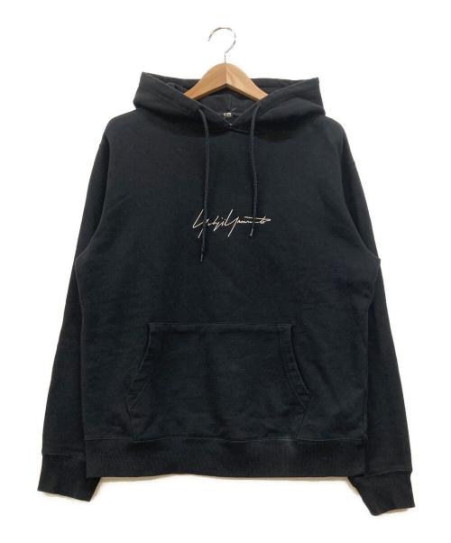 New Era（ニューエラ）New Era (ニューエラ) YOHJI YAMAMOTO (ヨウジヤマモト) コラボ 刺繍ロゴパーカー ブラック サイズ:Mの古着・服飾アイテム