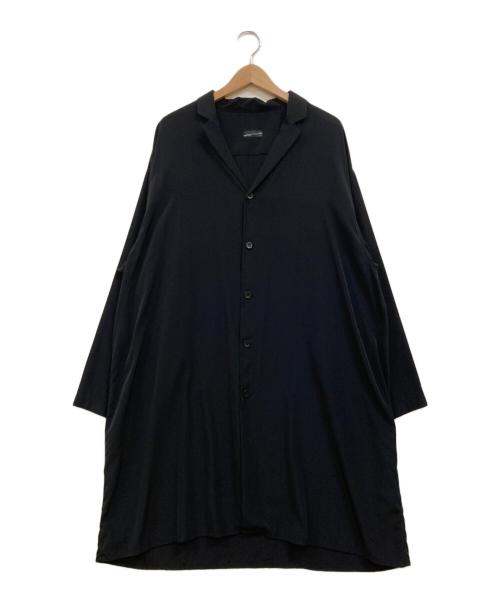 LAD MUSICIAN（ラッドミュージシャン）LAD MUSICIAN (ラッドミュージシャン) DECHINE LONG S/S SHIRT ロングシャツ ブラック サイズ:42の古着・服飾アイテム