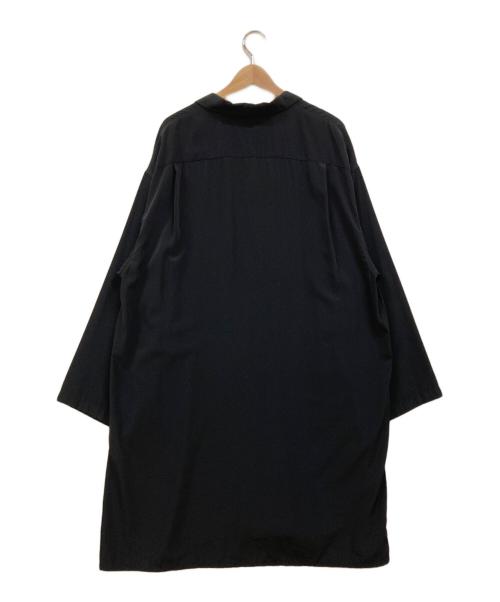 LAD MUSICIAN（ラッドミュージシャン）LAD MUSICIAN (ラッドミュージシャン) DECHINE LONG S/S SHIRT ロングシャツ ブラック サイズ:42の古着・服飾アイテム