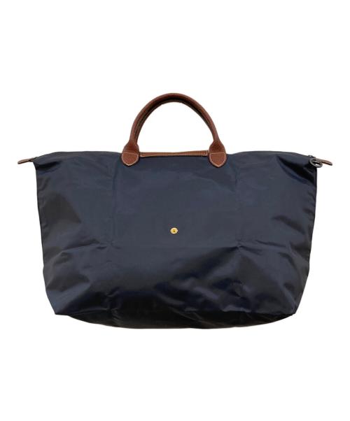 LONGCHAMP（ロンシャン）LONGCHAMP (ロンシャン) ルプリアージュ ラージバッグ ネイビーの古着・服飾アイテム