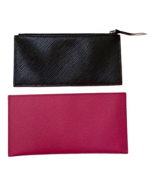 LOUIS VUITTON（ルイ ヴィトン）LOUIS VUITTON (ルイ ヴィトン) M64579 エピ ポシェット フェリシー ショルダーバッグ ブラック×ピンクの古着・服飾アイテム