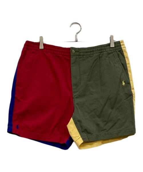 POLO RALPH LAUREN（ポロ・ラルフローレン）POLO RALPH LAUREN (ポロ・ラルフローレン) BEAMS (ビームス) クレイジーパターンイージーショーツ マルチカラー サイズ:XLの古着・服飾アイテム