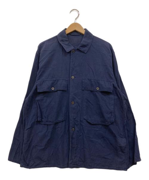 COMOLI（コモリ）COMOLI (コモリ) ベタシャン ユーティリティージャケット ネイビー サイズ:3の古着・服飾アイテム