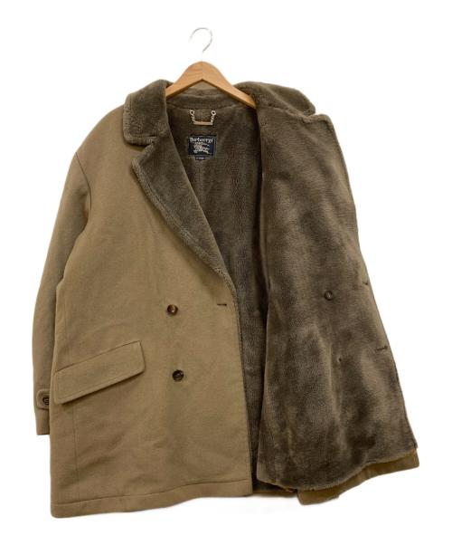 Burberry's（バーバリー）Burberry's (バーバリーズ) ウール裏ボアコート ベージュ サイズ:Lの古着・服飾アイテム
