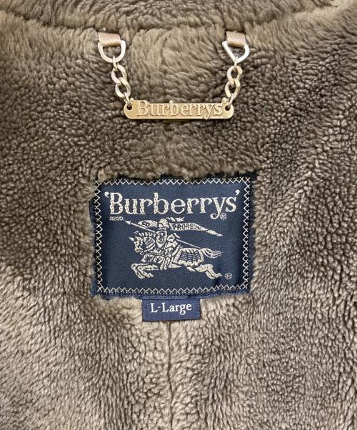 Burberry's（バーバリー）Burberry's (バーバリーズ) ウール裏ボアコート ベージュ サイズ:Lの古着・服飾アイテム