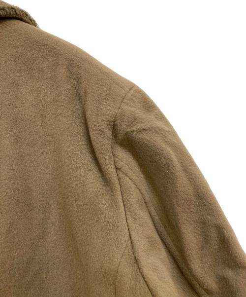 Burberry's（バーバリー）Burberry's (バーバリーズ) ウール裏ボアコート ベージュ サイズ:Lの古着・服飾アイテム