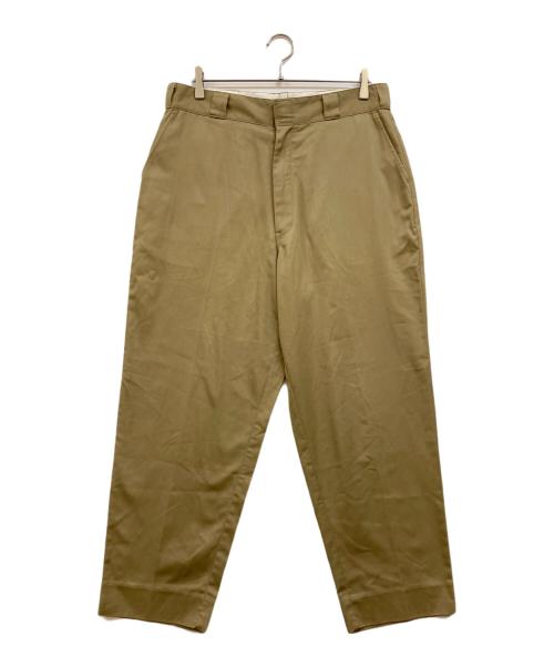 Dickies（ディッキーズ）Dickies (ディッキーズ) BEAMS (ビームス) TRIPSTER 別注 パンツ ベージュ サイズ:Lの古着・服飾アイテム
