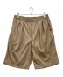 DAIWA PIER39（ダイワ ピア39）の古着「25SS W's TECH EASY SHORTS TWILL ツイルショーツ」｜ベージュ