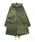 Engineered Garments×BEAMS BOYエンジニアドガーメンツ×ビームスボーイ）の古着「Highland Parka コート」｜グリーン