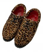 SUPREME×Timberlandシュプリーム×ティンバーランド）の古着「3eye レオパード ハラコ シューズ」｜ブラウン×ブラック
