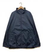 G SHOCK×BEAMSジーショック×ビームス）の古着「PAISLEY PATTERN EMBOSS BLOUSON ジャケット」｜ネイビー