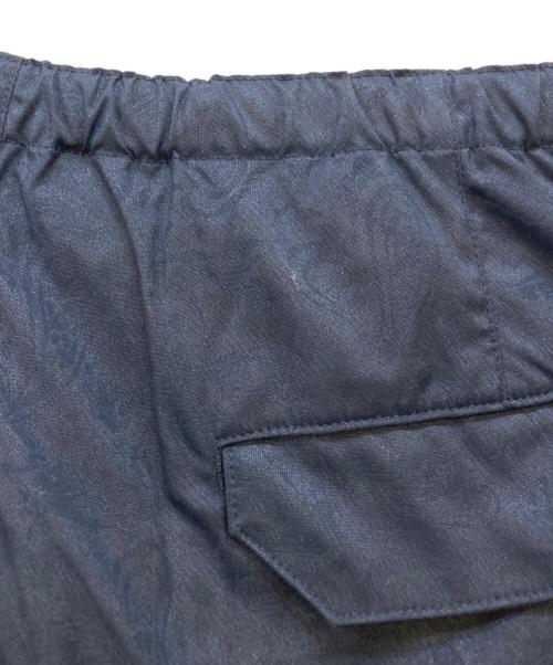 G SHOCK（ジーショック）G SHOCK (ジーショック) BEAMS (ビームス) PAISLEY PATTERN EMBOSS 2WAY PANTS パンツ ネイビー サイズ:XLの古着・服飾アイテム