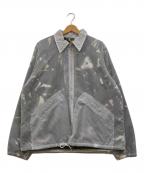 PALACE×BEAMS PLUSパレス×ビームスプラス）の古着「別注 PALACE / COACH JACKET FLEECE LINED フリースジャケット」｜グリーン×ホワイト