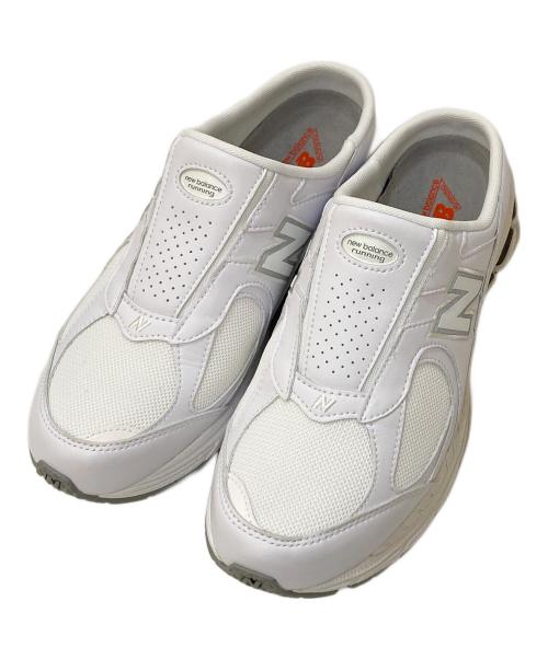 NEW BALANCE（ニューバランス）NEW BALANCE (ニューバランス) BEAMS (ビームス) 別注 M2002 RM3 Mule スニーカー ホワイト サイズ:27.5cmの古着・服飾アイテム