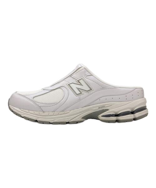 NEW BALANCE（ニューバランス）NEW BALANCE (ニューバランス) BEAMS (ビームス) 別注 M2002 RM3 Mule スニーカー ホワイト サイズ:27.5cmの古着・服飾アイテム