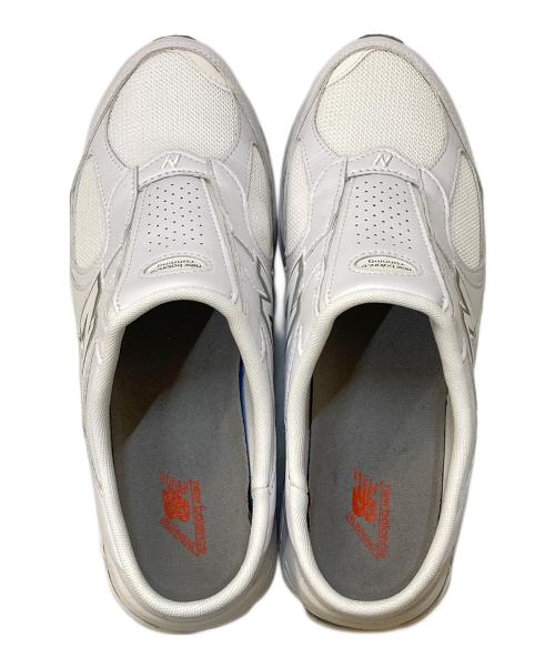NEW BALANCE（ニューバランス）NEW BALANCE (ニューバランス) BEAMS (ビームス) 別注 M2002 RM3 Mule スニーカー ホワイト サイズ:27.5cmの古着・服飾アイテム