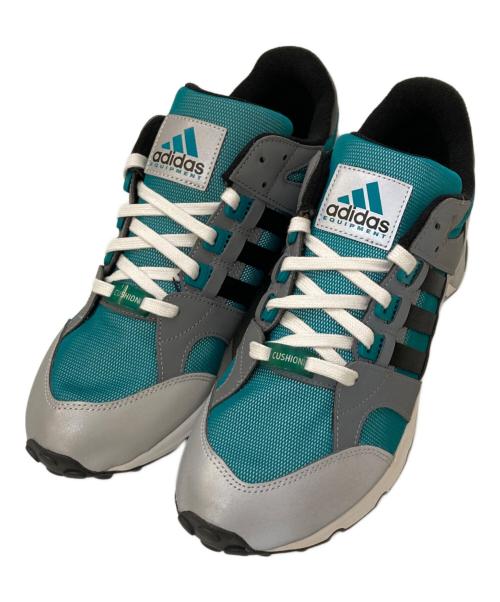 adidas（アディダス）adidas (アディダス) 25SS EQUIPMENT CUSHION 93 エキップメント クッション スニーカー シルバー×グリーン サイズ:28㎝の古着・服飾アイテム