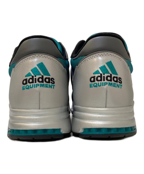 adidas（アディダス）adidas (アディダス) 25SS EQUIPMENT CUSHION 93 エキップメント クッション スニーカー シルバー×グリーン サイズ:28㎝の古着・服飾アイテム