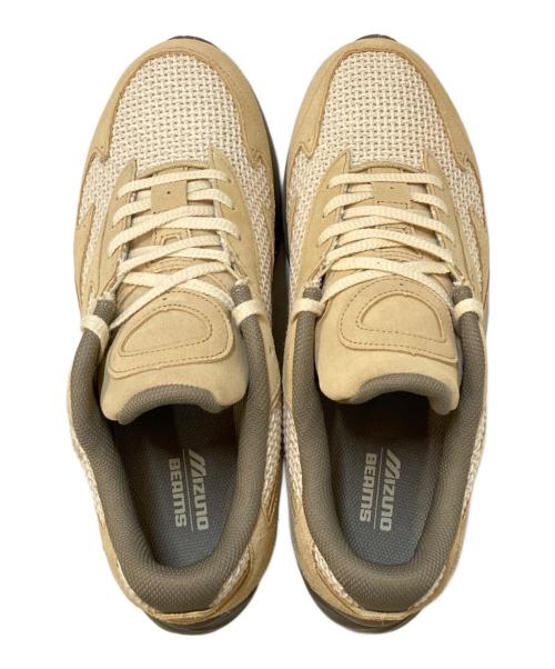 MIZUNO（ミズノ）MIZUNO (ミズノ) BEAMS (ビームス) WAVE RIDER B BEAMS スニーカー ベージュ サイズ:27.5cmの古着・服飾アイテム