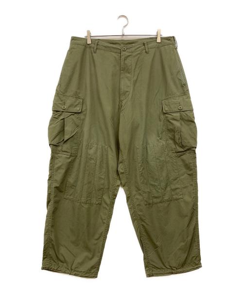 SSZ（エスエスズィー）SSZ (エスエスズィー) BEAMS PLUS (ビームスプラス) MIL 6POCKET PANTS カーゴパンツ オリーブ サイズ:Lの古着・服飾アイテム
