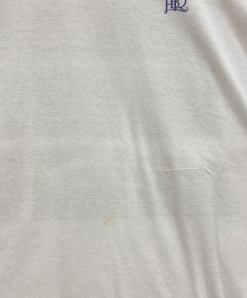 Huber Store（ヒューバーストア）Huber Store (ヒューバーストア) バックプリント ロングスリーブカットソー ホワイト サイズ:XXLの古着・服飾アイテム