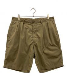 SSZ（エスエスズィー）の古着「2タックショートパンツ」｜グリーン