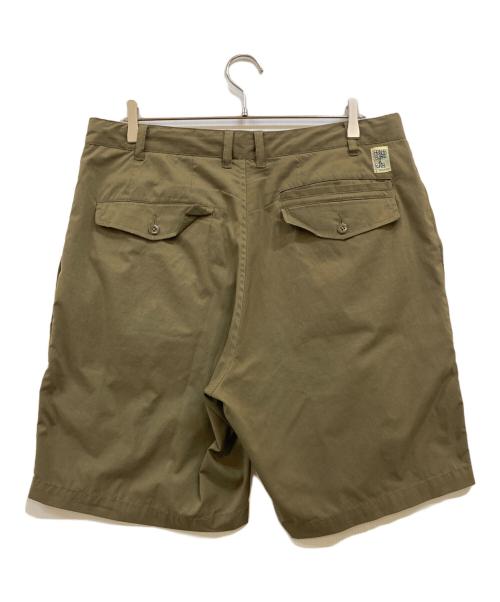 SSZ（エスエスズィー）SSZ (エスエスズィー) 2タックショートパンツ グリーン サイズ:Lの古着・服飾アイテム