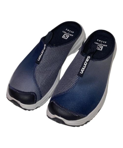 SALOMON（サロモン）SALOMON (サロモン) BEAMS (ビームス) BEAMS別注 RX SLIDE3.0 リカバリーサンダル ブラック×ネイビー サイズ:29㎝の古着・服飾アイテム