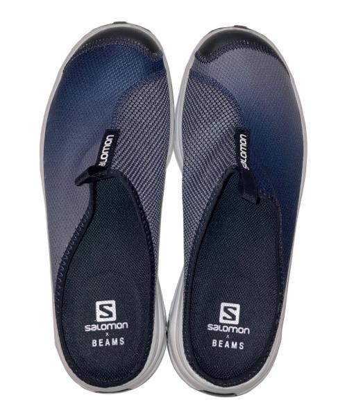 SALOMON（サロモン）SALOMON (サロモン) BEAMS (ビームス) BEAMS別注 RX SLIDE3.0 リカバリーサンダル ブラック×ネイビー サイズ:29㎝の古着・服飾アイテム