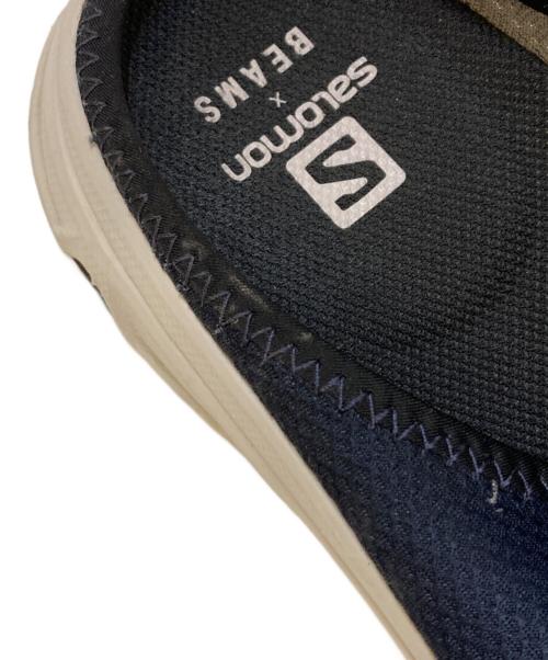 SALOMON（サロモン）SALOMON (サロモン) BEAMS (ビームス) BEAMS別注 RX SLIDE3.0 リカバリーサンダル ブラック×ネイビー サイズ:29㎝の古着・服飾アイテム