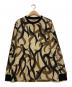 SUPREME（シュプリーム）の古着「L/S pocket tee tan tribal camo　トライバルカモ 長袖カットソー」｜ブラウン