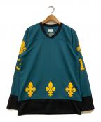 SUPREMEシュプリーム）の古着「Fleur de lis Hockey Top」｜グリーン