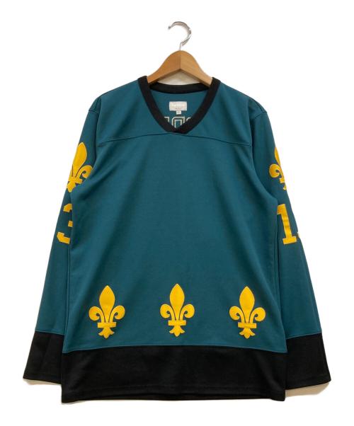 SUPREME（シュプリーム）SUPREME (シュプリーム) Fleur de lis Hockey Top グリーン サイズ:Mの古着・服飾アイテム