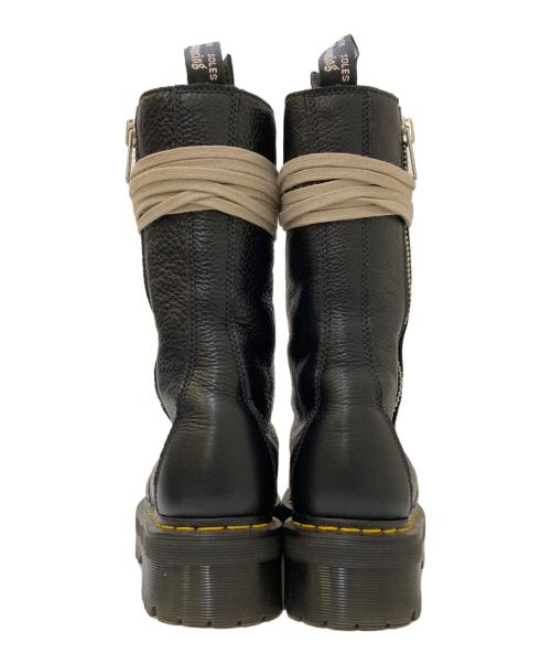 Dr.Martens（ドクターマーチン）Dr.Martens (ドクターマーチン) RICK OWENS (リックオウエンス) 1918 RO 18 HOLE BOOTS ブラック サイズ:26cm(UK7)の古着・服飾アイテム