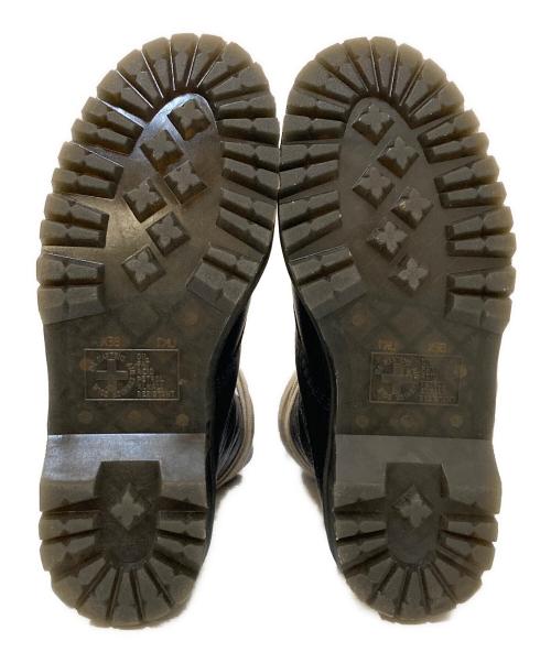 Dr.Martens（ドクターマーチン）Dr.Martens (ドクターマーチン) RICK OWENS (リックオウエンス) 1918 RO 18 HOLE BOOTS ブラック サイズ:26cm(UK7)の古着・服飾アイテム