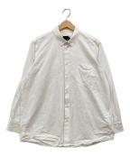 ATONエイトン）の古着「GIZA BROAD UNISEX OVERSIZED SHIRT」｜ホワイト