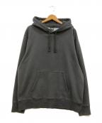 THE NORTH FACE×SUPREMEザ ノース フェイス×シュプリーム）の古着「22AW Pigment Printed Hooded Sweat プルオーバーパーカー」｜ブラック